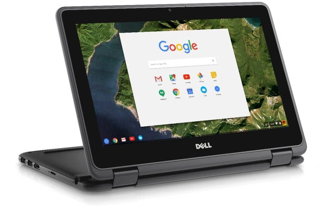 Dell chromebook 11 3189 | Intel Celeron N3060 | 4 GB | 32 GB SSD | Touchscreen | 360 graden opklapbaar | B-grade | op=op