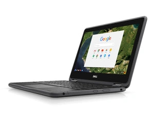 Dell chromebook 11 3189 | Intel Celeron N3060 | 4 GB | 32 GB SSD | Touchscreen | 360 graden opklapbaar | B-grade | op=op