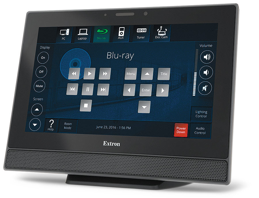 Extron TLP Pro 1022T 10" Tabletop Touchpanel Zwart